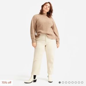 Everlane wide leg crop pants plus size 20 brand new with tags